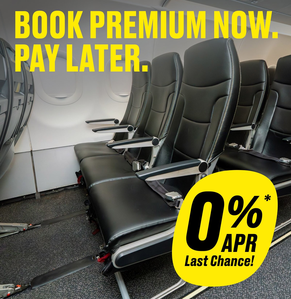 Book now, pay later with 0% APR* for a limited time