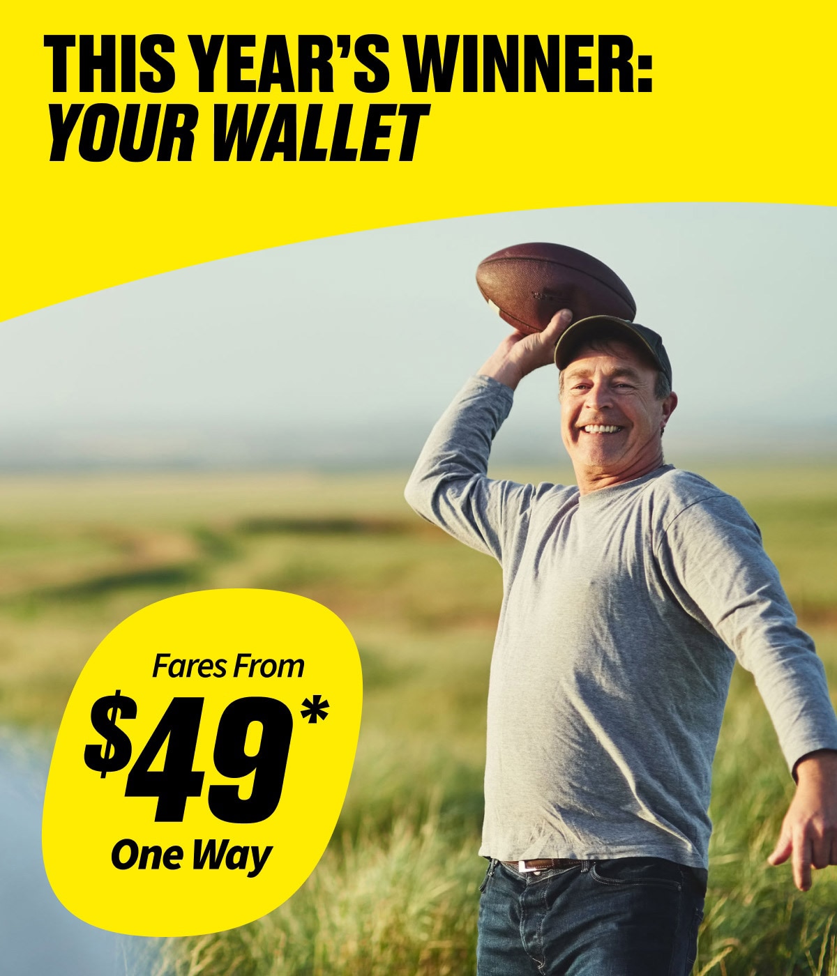 Fares From $42* One Way