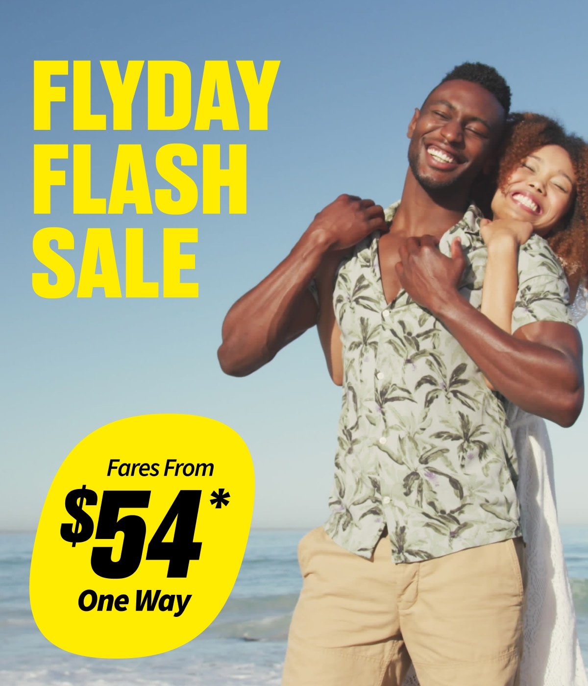 Fares From $54* One Way