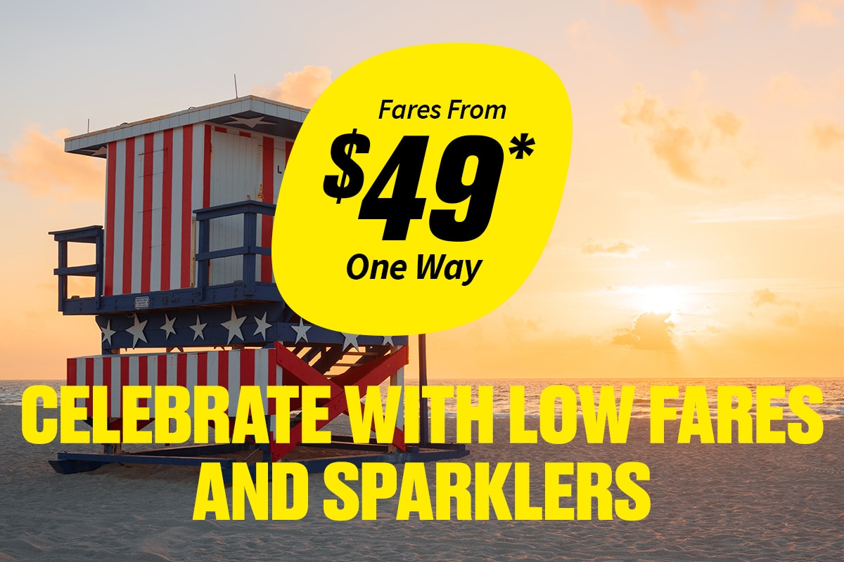 Fares From $49* One Way