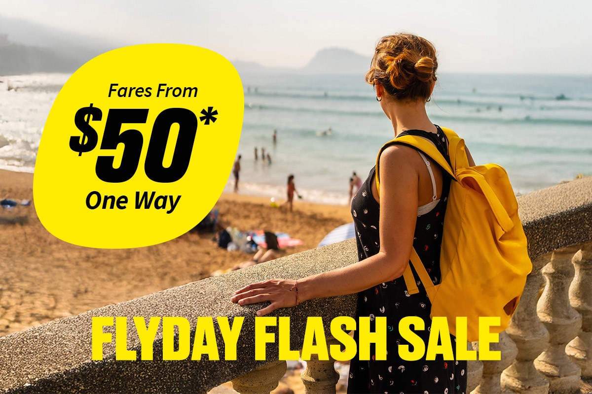 Fares From $50* One Way