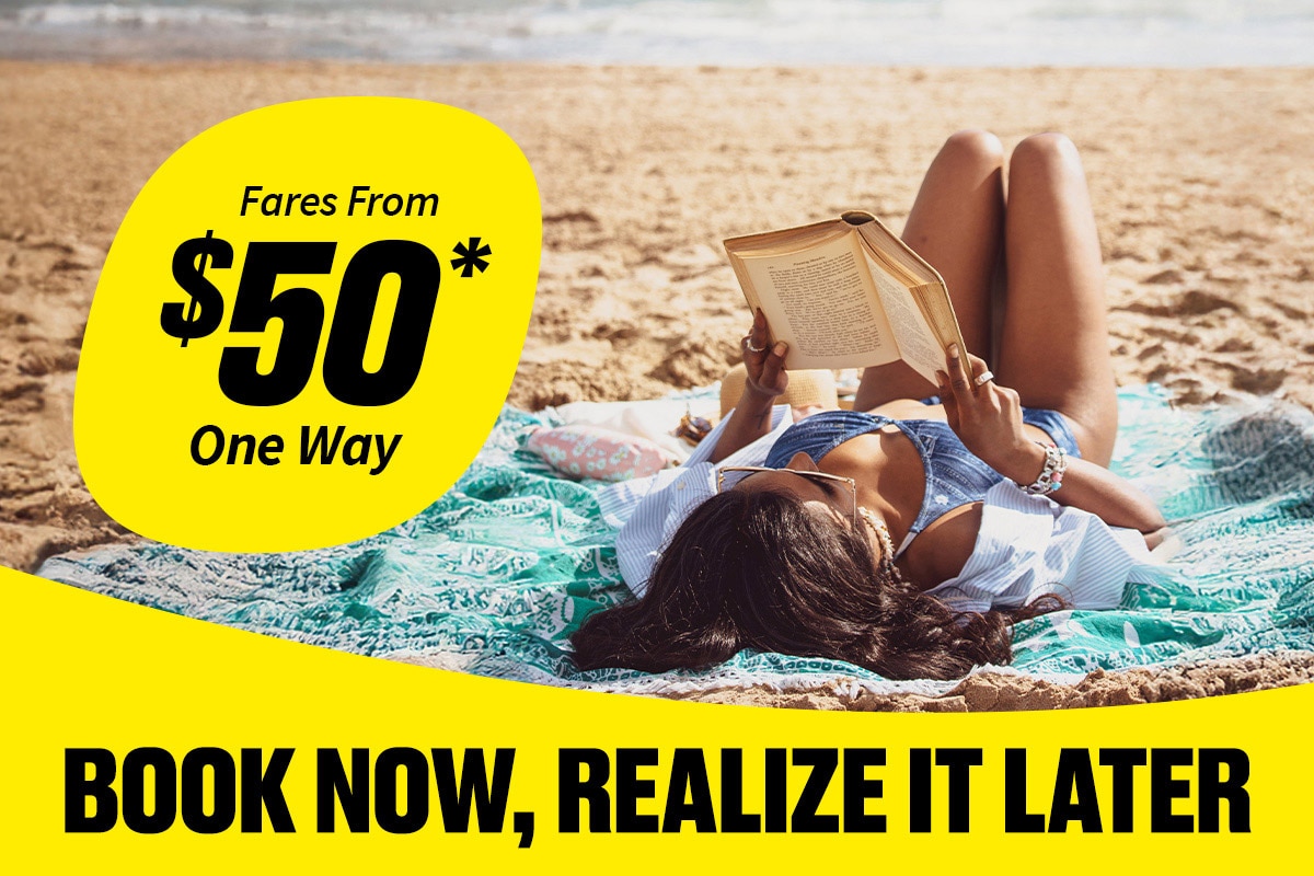 Fares From $50* One Way