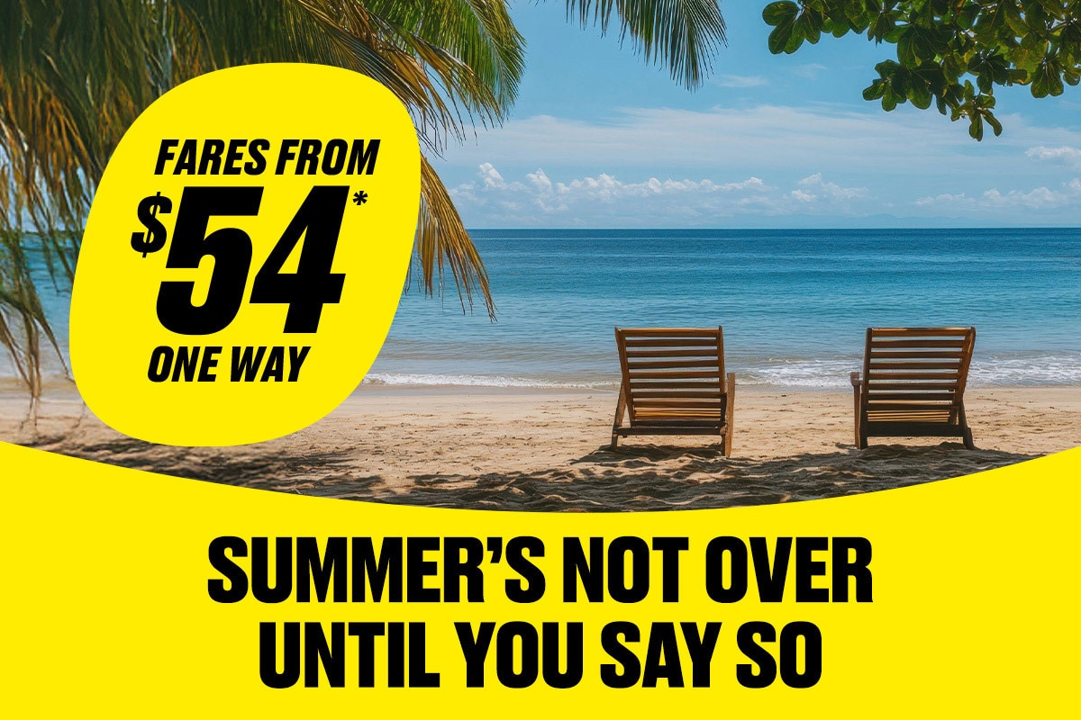 Fares From $54* One Way