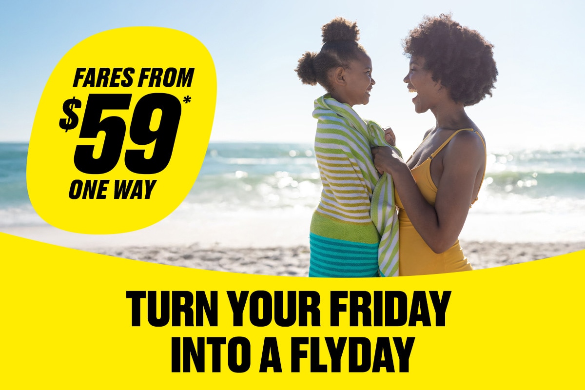 Fares From $59* One Way