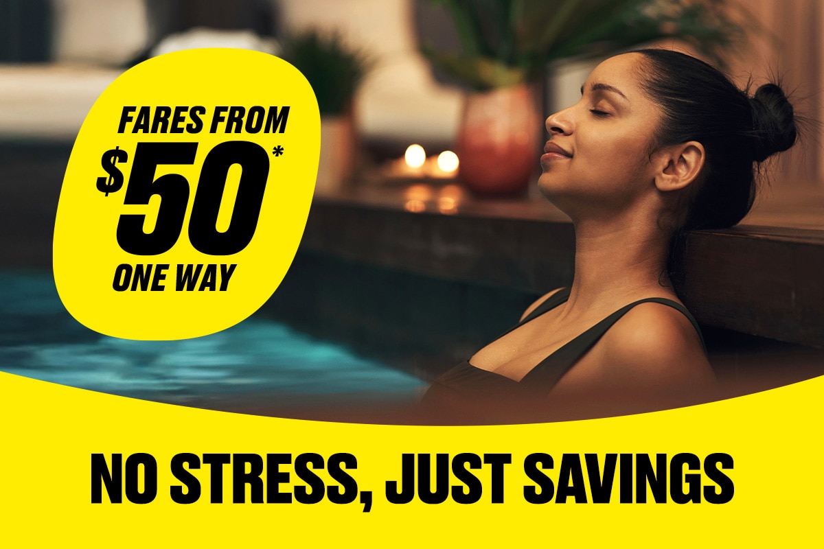 Fares From $50* One Way